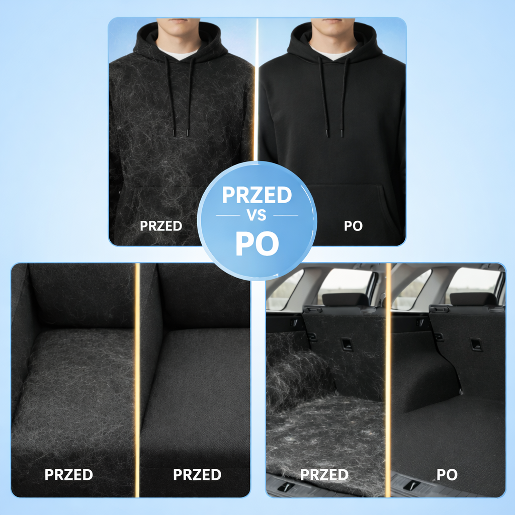 PetLush™ – Wielorazowa szczotka do usuwania sierści zwierząt